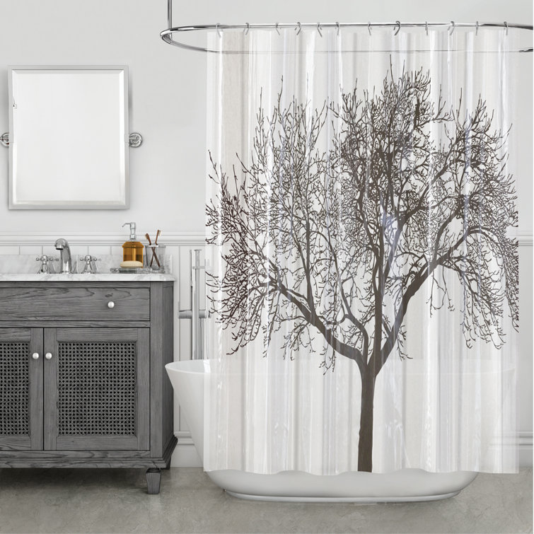 Tree shower clearance curtain